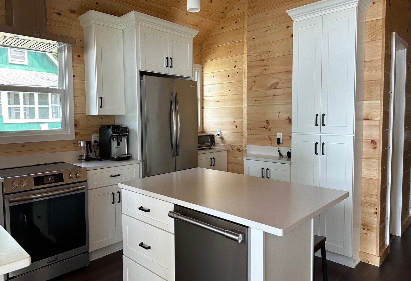 802 Cabinetry white cottage-style kitchen