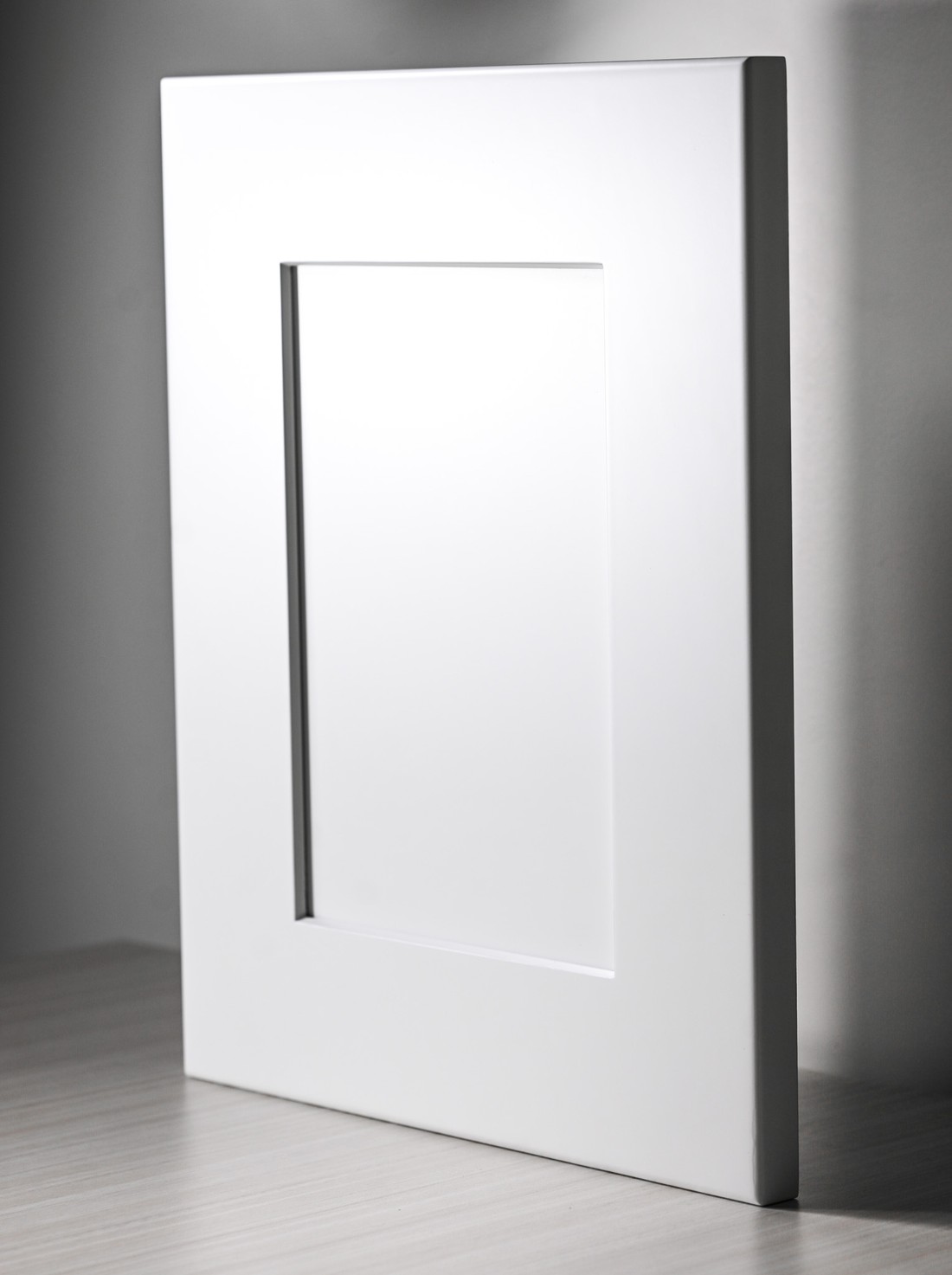 Stowe White cabinet door — real photo