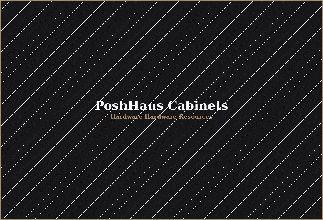 Hardware Resources cabinet hardware
