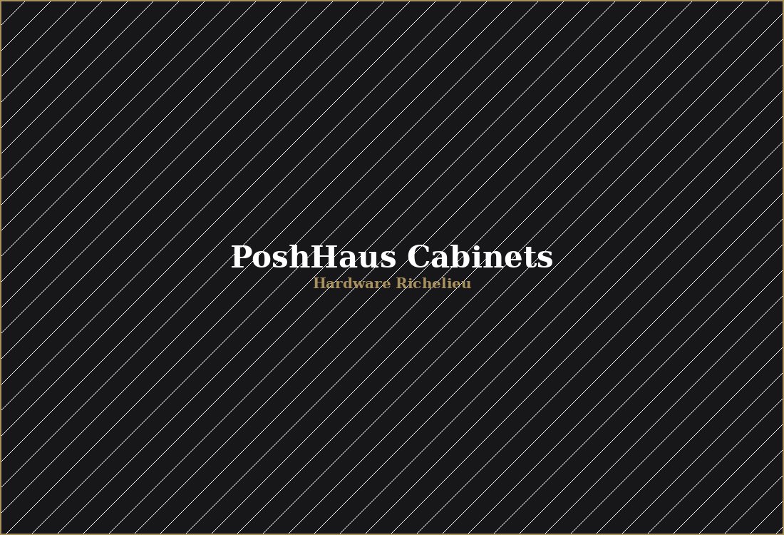 Richelieu cabinet hardware