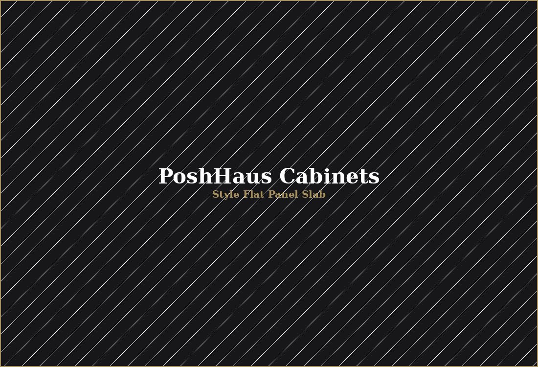 Flat-Panel / Slab Cabinets