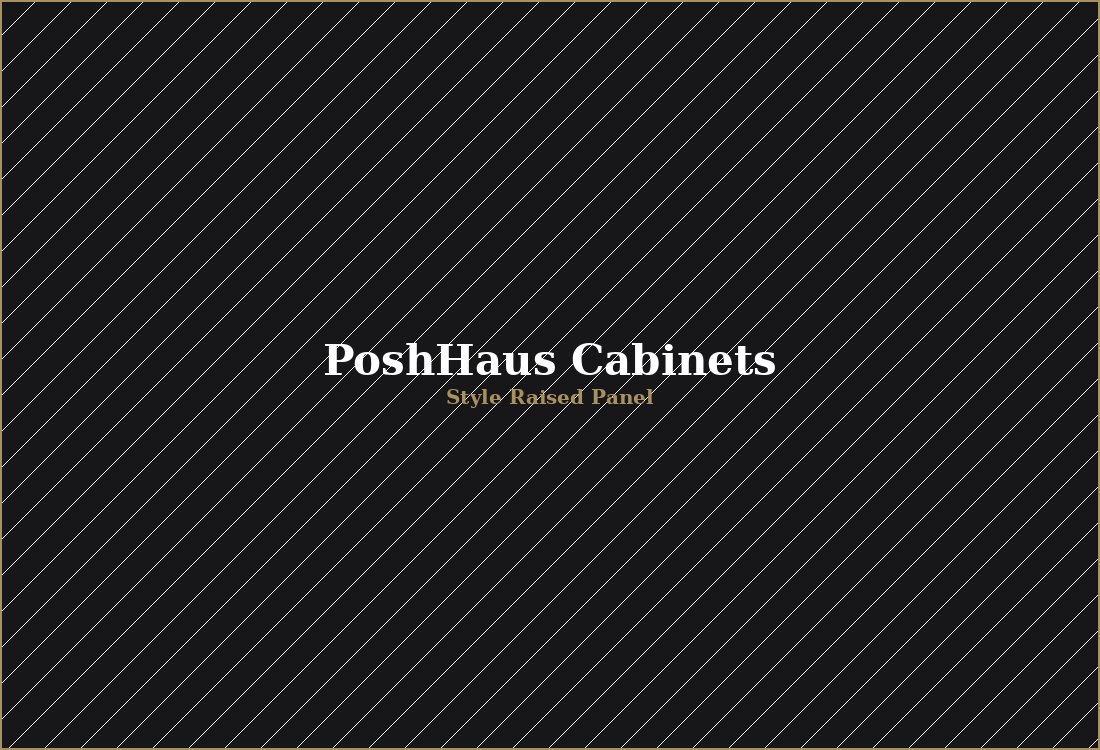 Raised-Panel Cabinets
