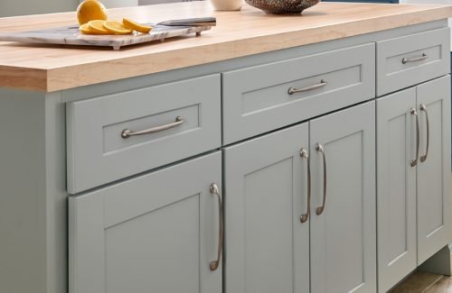 Kitchen cabinetry and countertop installation
